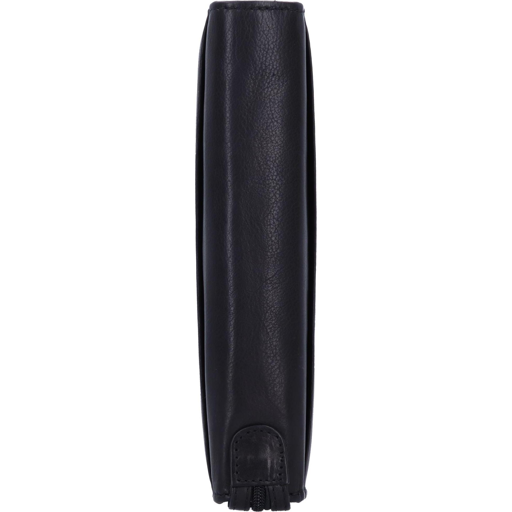 Thumbnail - Greenland Nature, Mappe, Black Nappa Ringmappe Leder 19 cm (A5, 1 x)