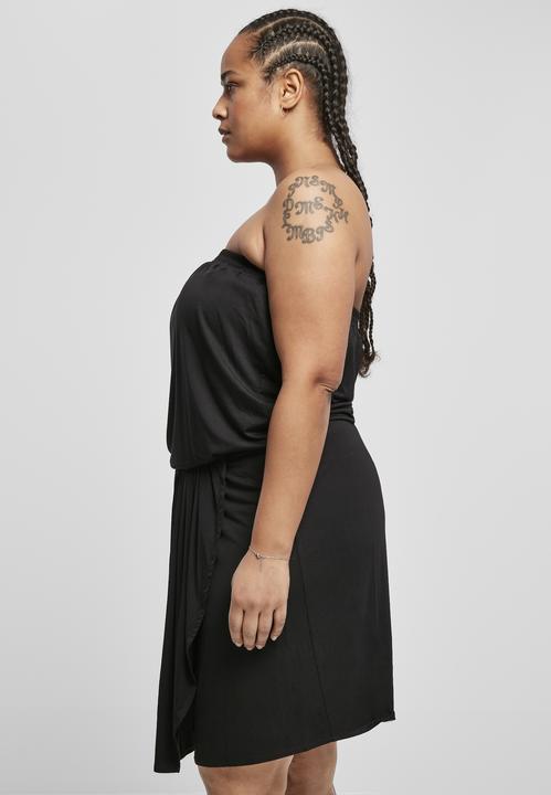 Actual product image Urban Classics Ladies Viscose Short Bandeau Dress (XS)