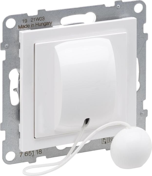 Productafbeelding Legrand SEANO trekkoordschakelaar met wisselcontact 6A, trekkoord kan achteraf worden gemonteerd