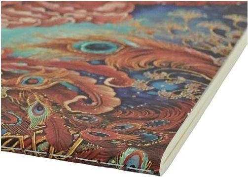 Actual product image Paperblanks Notizheft A5 Feuervogel (A5, Plain, Soft cover)