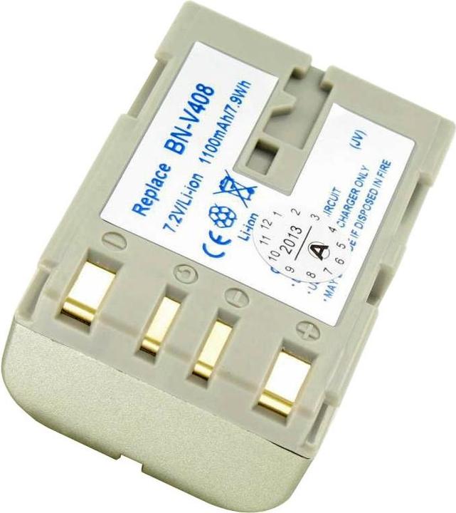 Image du produit AccuCell Akku JVC BN-V408 (Batterie de l'appareil photo)
