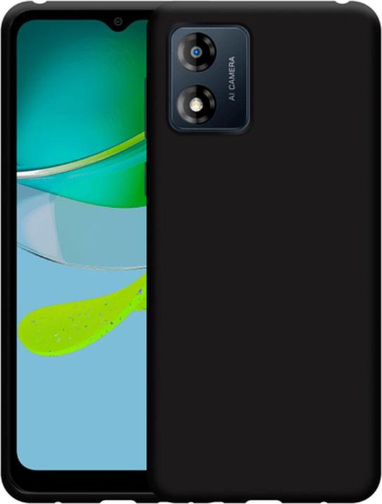 Immagine prodotto Just in Case Copertura posteriore in TPU nera Motorola Moto E13 (Motorola Moto E13)