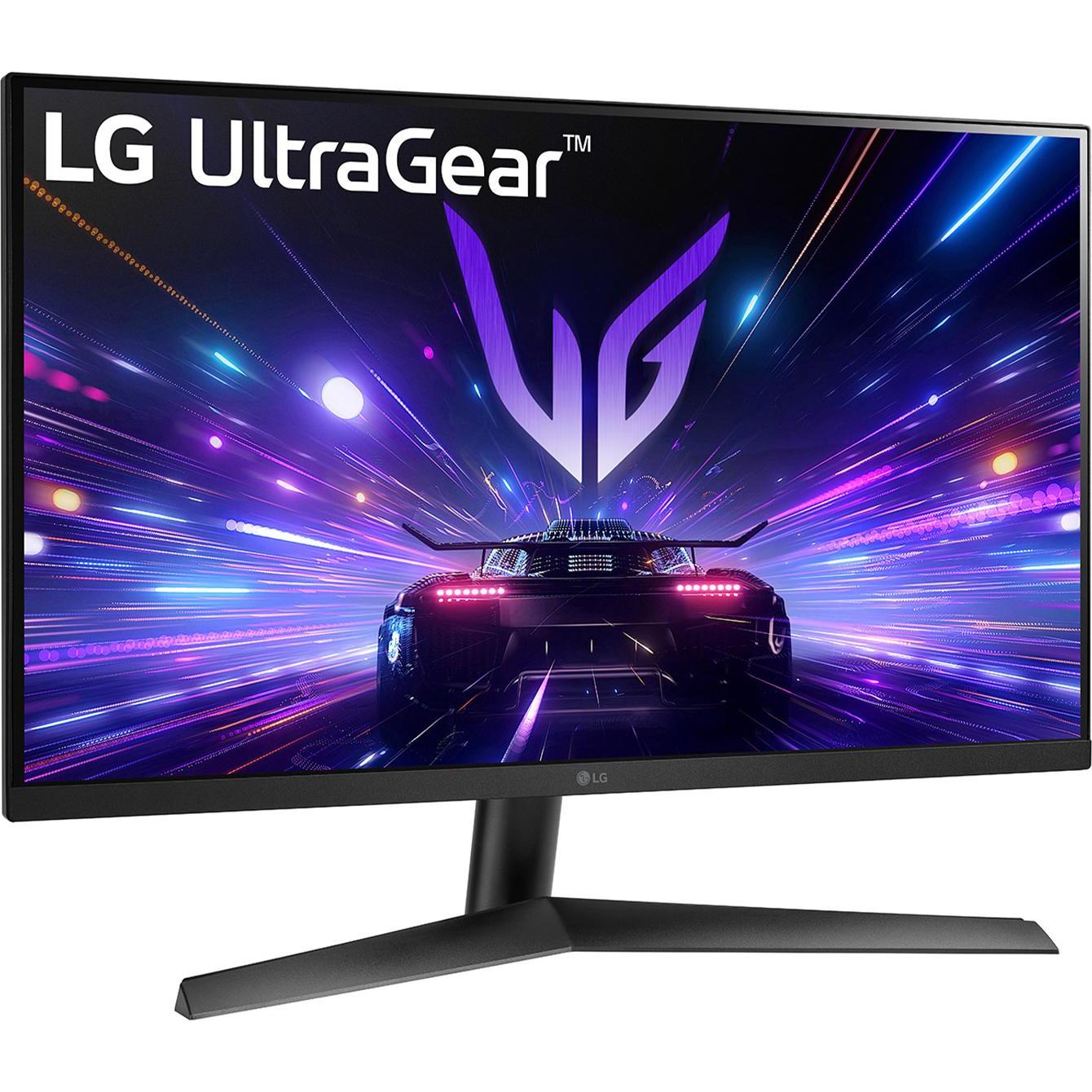 LG UltraGear 27GS60F-B (1920 x 1080 Pixel, 27"), Monitor, Schwarz