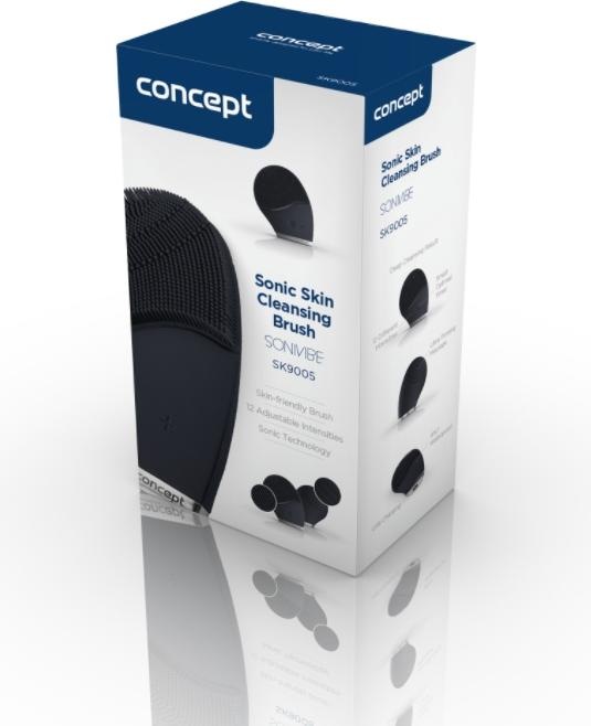 Produktbild Concept Sonic Hautreinigungsbürste schwarz SK9005 Kaviar