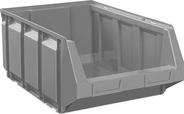 Actual product image kaiserkraft Sichtlagerkasten aus Polyethylen
