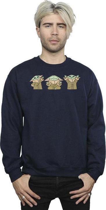 Image du produit Star Wars - Sweat THE MANDALORIAN GROGU POSES - Homme (M)