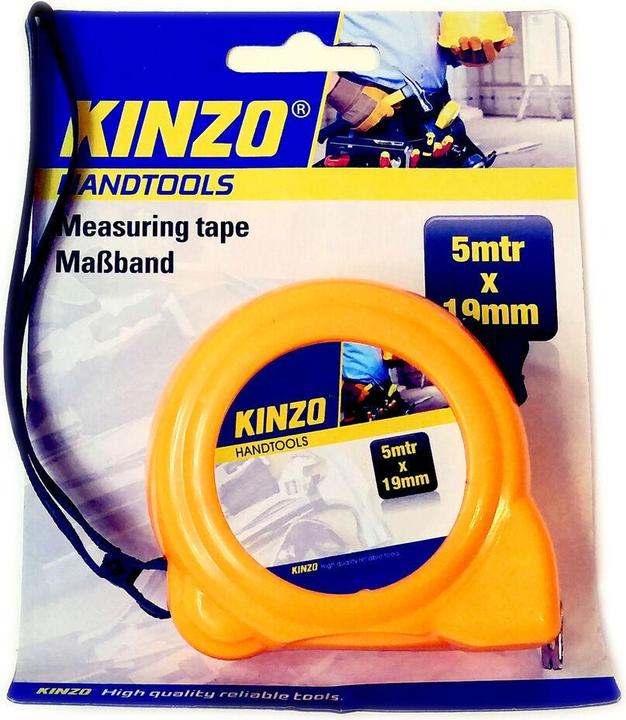 Actual product image Kinzo Tape measurer 5mtr x 19mm PES