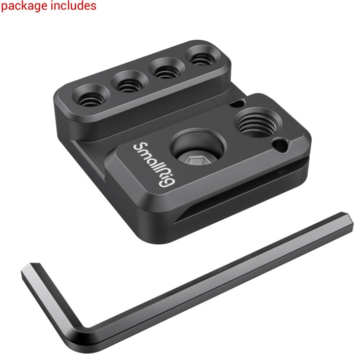 Image du produit SmallRig Plaque de montage latérale pour le stabilisateur portable ZHIYUN CRANE 2S 2995 (Support de montage)