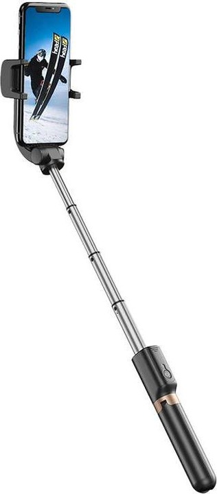 Actual product image Apexel Selfiestick/tripod bluetooth APL-D6 (black)