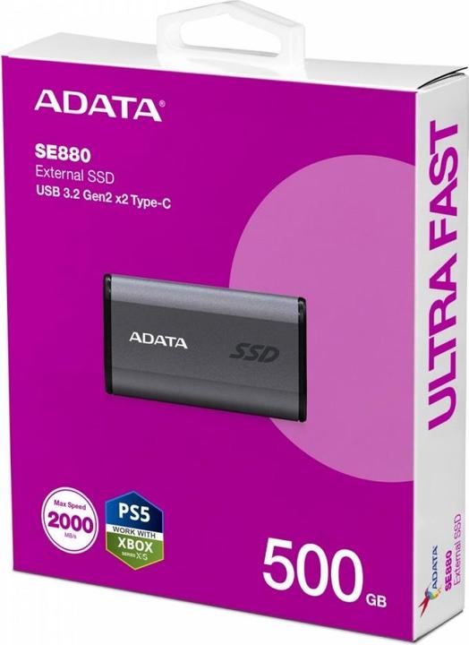 Actual product image Adata SE880 (0.50 TB)