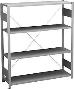 Actual product image kaiserkraft Sideboard boltless shelving unit, galvanised