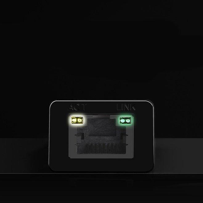 Produktbild Ugreen USB-A 2.0 zu 100Mbps Ethernet Adapter (USB 2.0, RJ45 (1x))