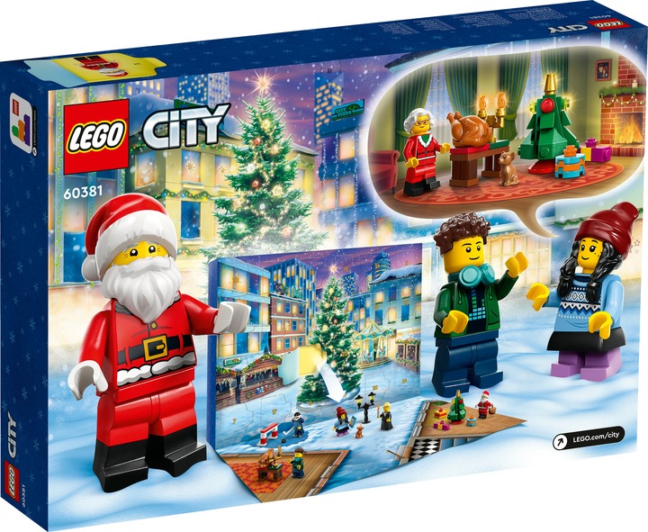 Actual product image LEGO City Advent Calendar 2023