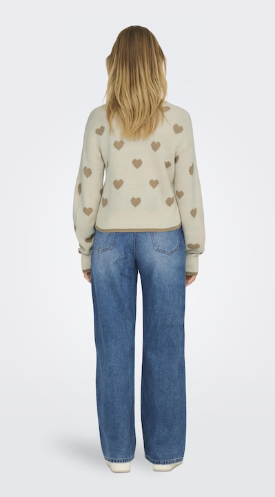 Immagine prodotto JdY Knit Fit Scollo rotondo Polsini a coste Pullover Maglione lavorato a maglia (L)