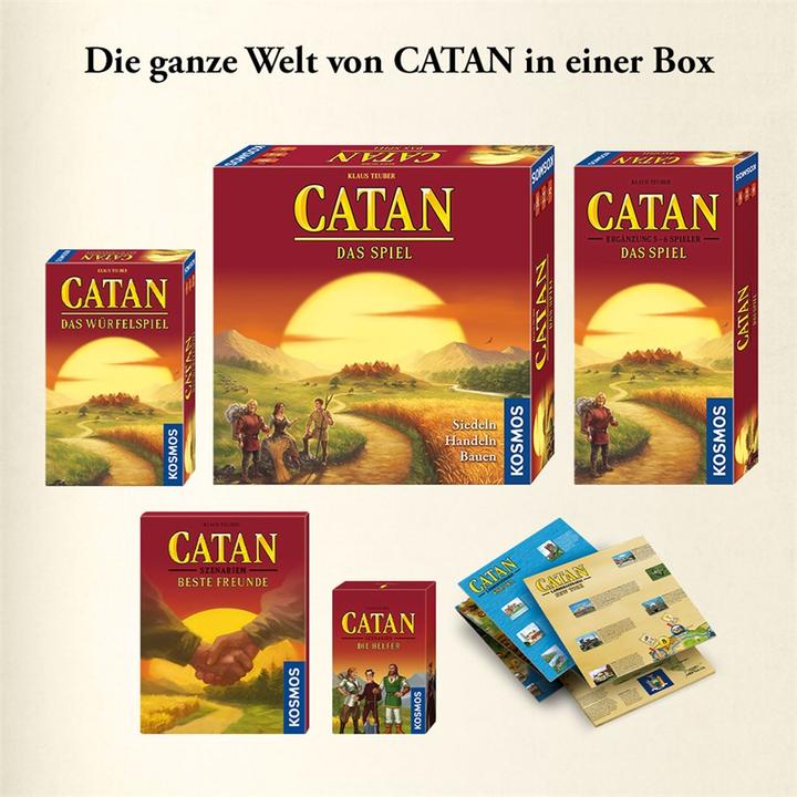 Produktbild Kosmos Catan Big Box (Deutsch, 3 - 6 Spieler)