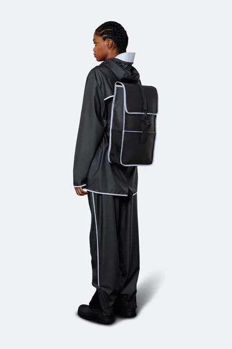 Actual product image Rains Backpack CLASSIC black lacquer
