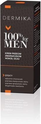 Dermika 100% for Men Eye Cream 15ml (Eye Care Fluid, 15 ml, Day + Night)