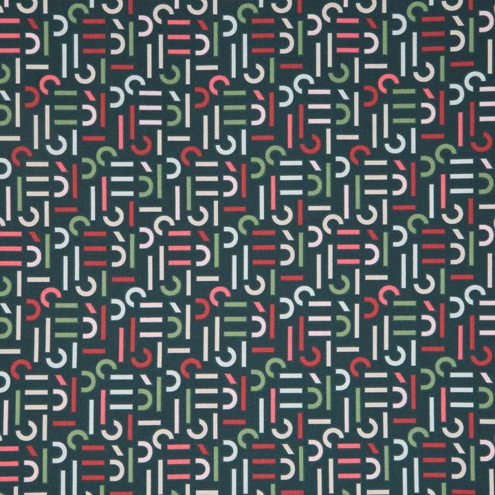Produktbild Eurofirany Bettzeug 220x200 cm von Baumwollmakosatin dunkelgrüne Farbe, Burgund Esprit (Bettwäsche Set, 220 x 200 cm)