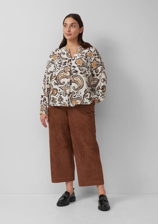 Immagine prodotto s.Oliver Bluse Strukturierte Viskosemix-Bluse mit All-over-Print (48)