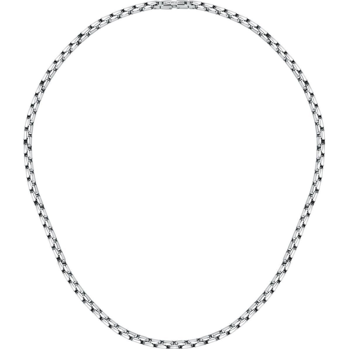 Morellato, Halsschmuck, Catene Halskette, (Edelstahl, 50 cm)