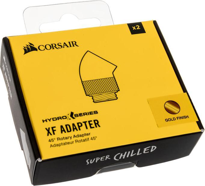Image du produit Corsair Adaptateur Hydro X Series 45° XF 2-pack