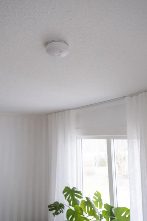 Actual product image Housegard Luma wireless, series-connected smoke alarm, incl. 10-year battery, 2-pack