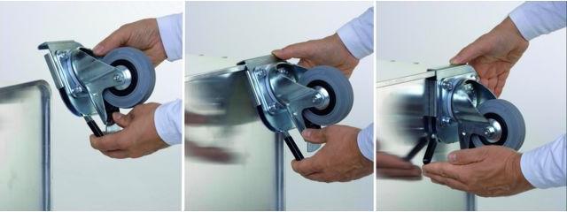 Produktbild Zarges Clip-On Rollensatz