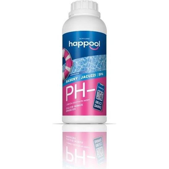 Acrylmed, Prodotto chimico per piscine, CALCID MINUS Pulver zur Senkung des pH-Werts von Schwimmbadwasser 1 kg