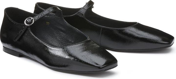Image du produit La Redoute Collections Ballerines en cuir avec lanières (38)