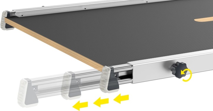 Immagine prodotto Hailo Pianerottolo TP1 (Piattaforma di lavoro, 93 cm)