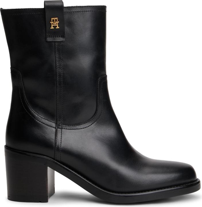 Image du produit Tommy Hilfiger Riding Lthr Mid Boot Block Heel (38)