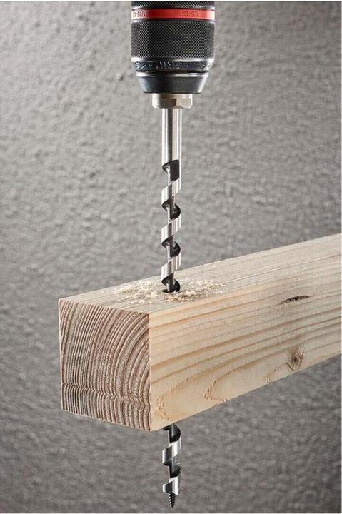 Actual product image wolfcraft wolfcraft 1 Holz-Balkenbohrer Standard ø8x400mm (8 mm)