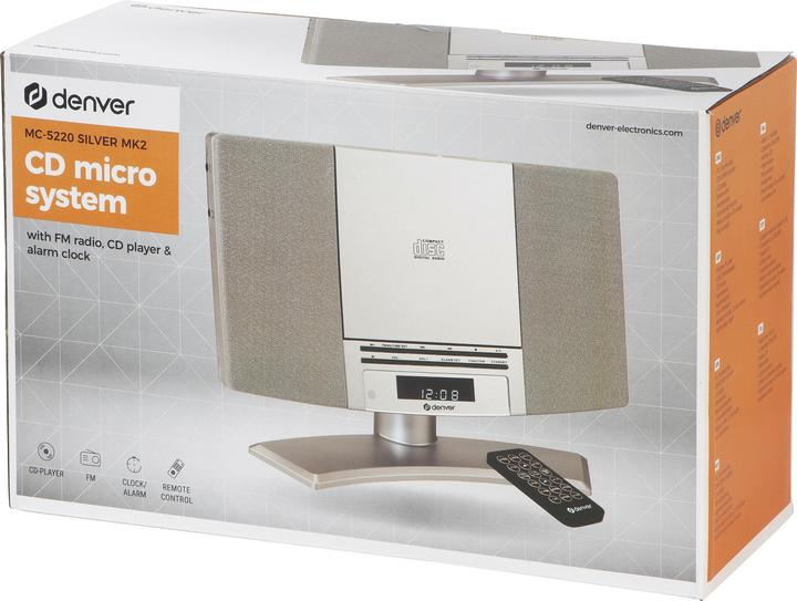 Image du produit Denver MC-5220SILVERMK2 (Lecteur de CD)