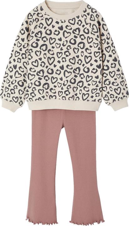 Actual product image Vertbaudet Mädchen-Set: Sweatshirt & Flared-Leggings (140)