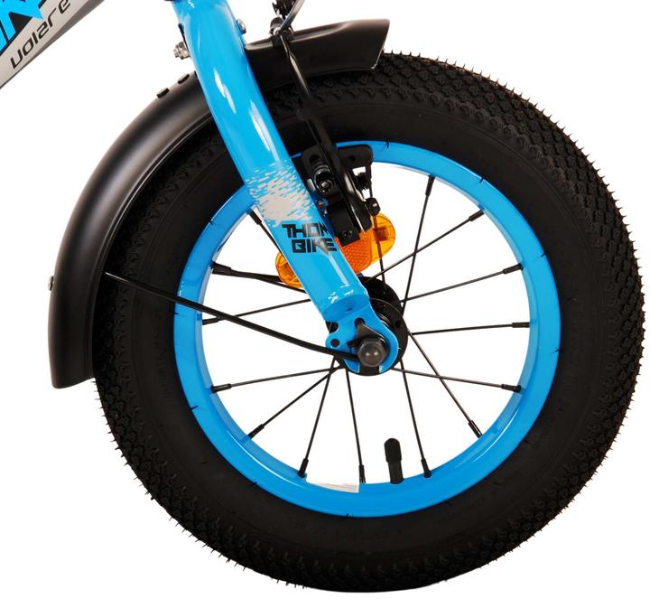 Actual product image Volare Thombike Kinderfiets - Jongens - 12 inch - Zwart Blauw (12")