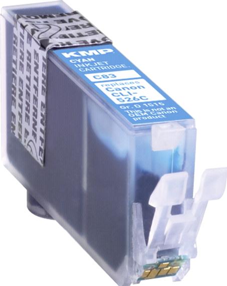 Produktbild KMP C83 Tintenpatrone kompatibel mit Canon CLI-526 C (C)