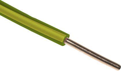 Produktbild RS PRO Aderleitung 1,5mm² gelb/grün (100 m)