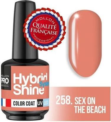 Actual product image Mollon Pro Mol Hss 2/258 - Semi-Permanent Hybrid Shine Nail Polish