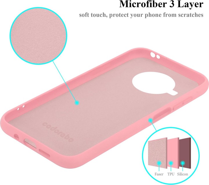 Produktbild Cadorabo TPU Liquid Silicone Case Cover (Xiaomi Mi 10T Lite)
