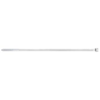 Image du produit Fischer Colliers de serrage BN (L x l) 350 mm x 7.6 mm Couleur : Transparent 100 pcs. (Serre-câbles métalliques, 350 mm, 100 pcs)