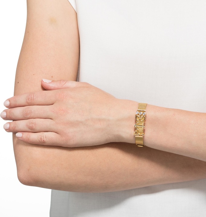 Produktbild Heideman Mesh Armband poliert (100% Edelstahl)
