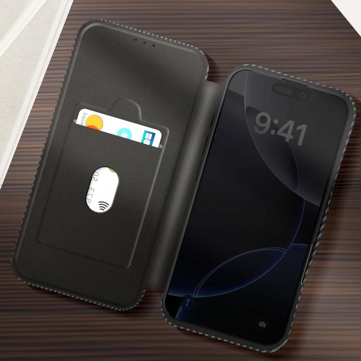 Immagine prodotto Avizar CarbonX RFID Cover (Apple iPhone 16 Pro)