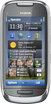 Nokia C7-00 - Frosty Metal (8 GB, 3.50", 8 Mpx, 3G)