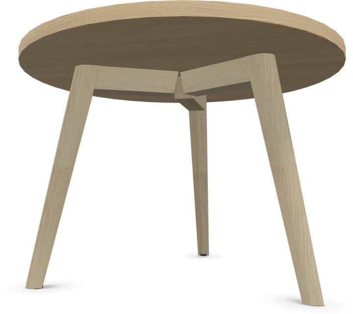 Décor en chêne blanchi, Frêne naturel teinté gris clair