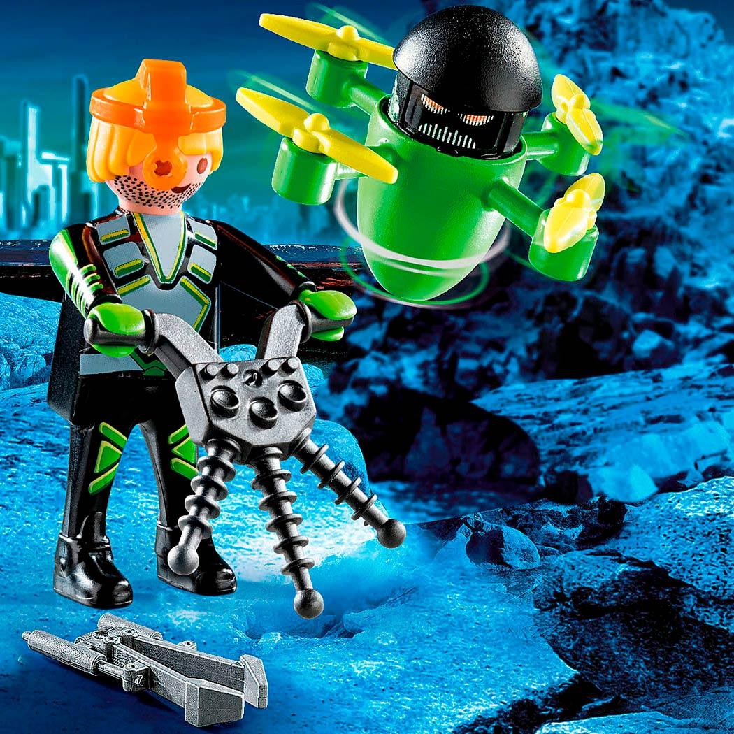 Thumbnail - Playmobil Agent mit Drohne (70248, Playmobil Special Plus)