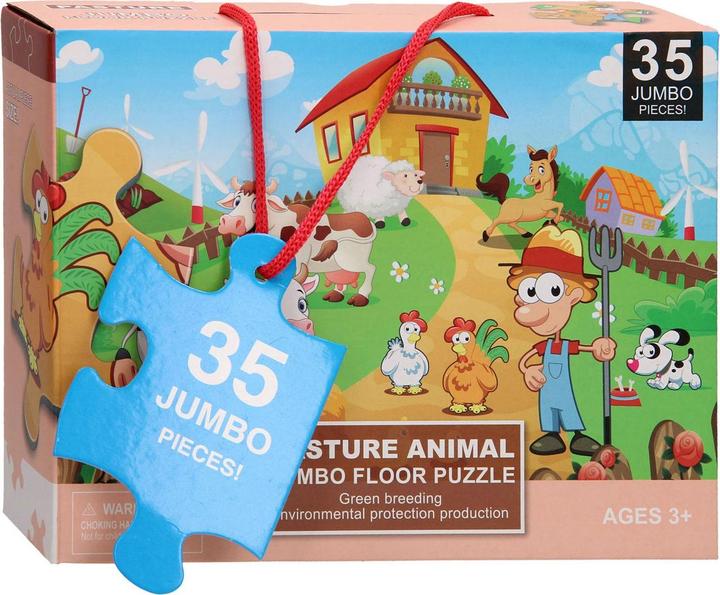 Actual product image Floor puzzle farm, 35 pieces (35 pieces)