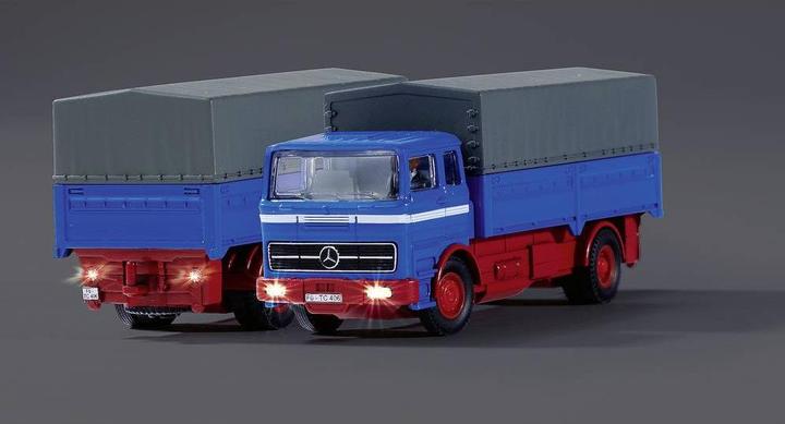 Productafbeelding Carson 1:87 MB 1620 Plane m.Anhäng.100%RTR blau