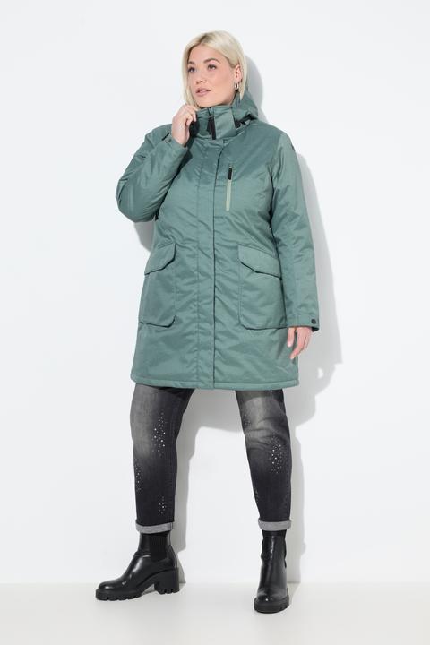 Produktbild Ulla Popken HYPRAR Outdoor-Parka, wasserdicht, Kapuze, wattiert (46, 48)