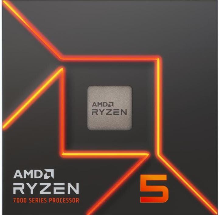 Produktbild AMD Ryzen 5 7600X (AM5, 4.70 GHz, 6 -Core)