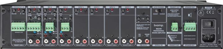 Actual product image Biamp MA240 - Mengversterker (Amplifier)
